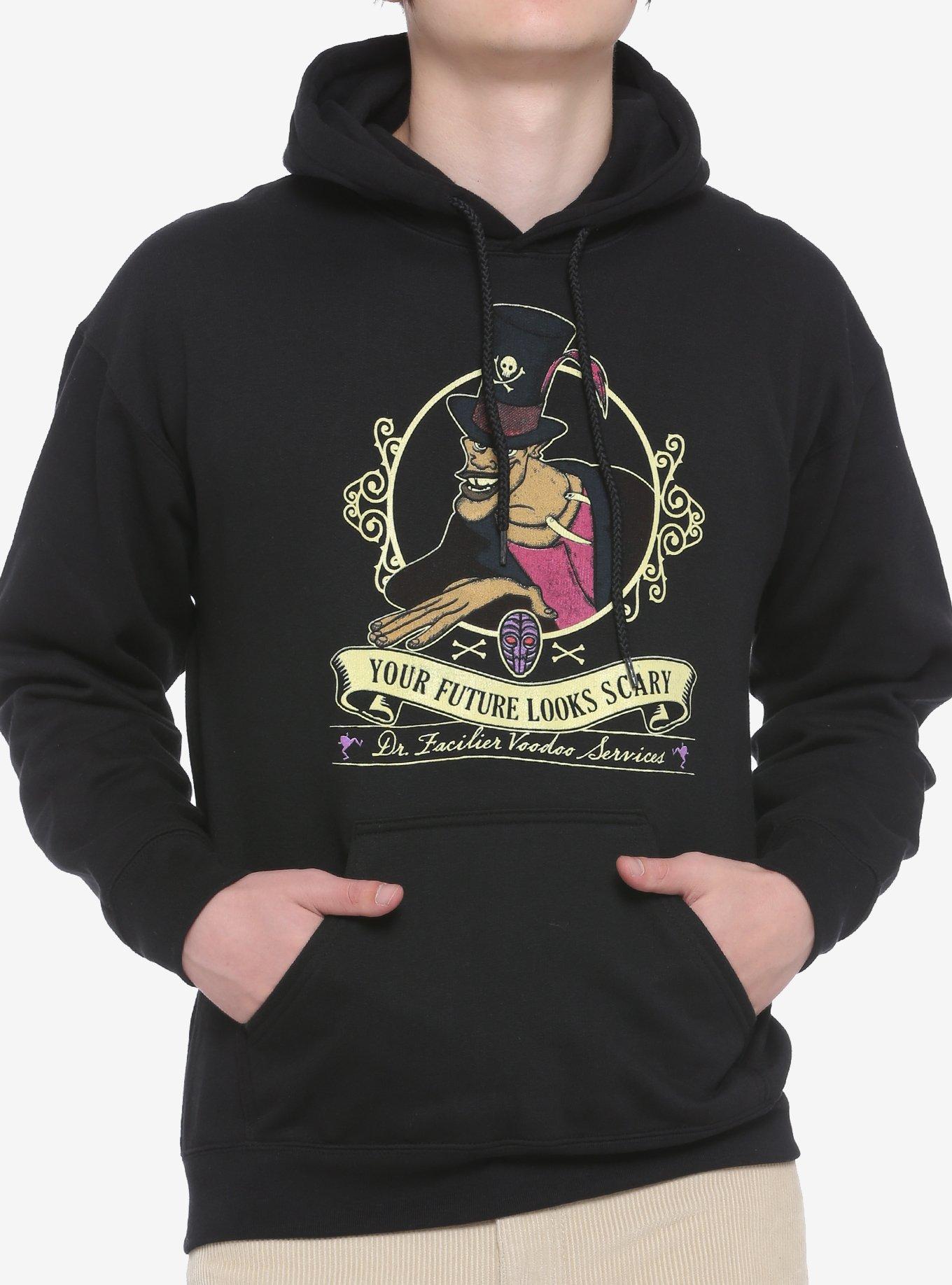 Disney Villains Dr. Facilier Your Future Looks Scary Hoodie, MULTI, hi-res