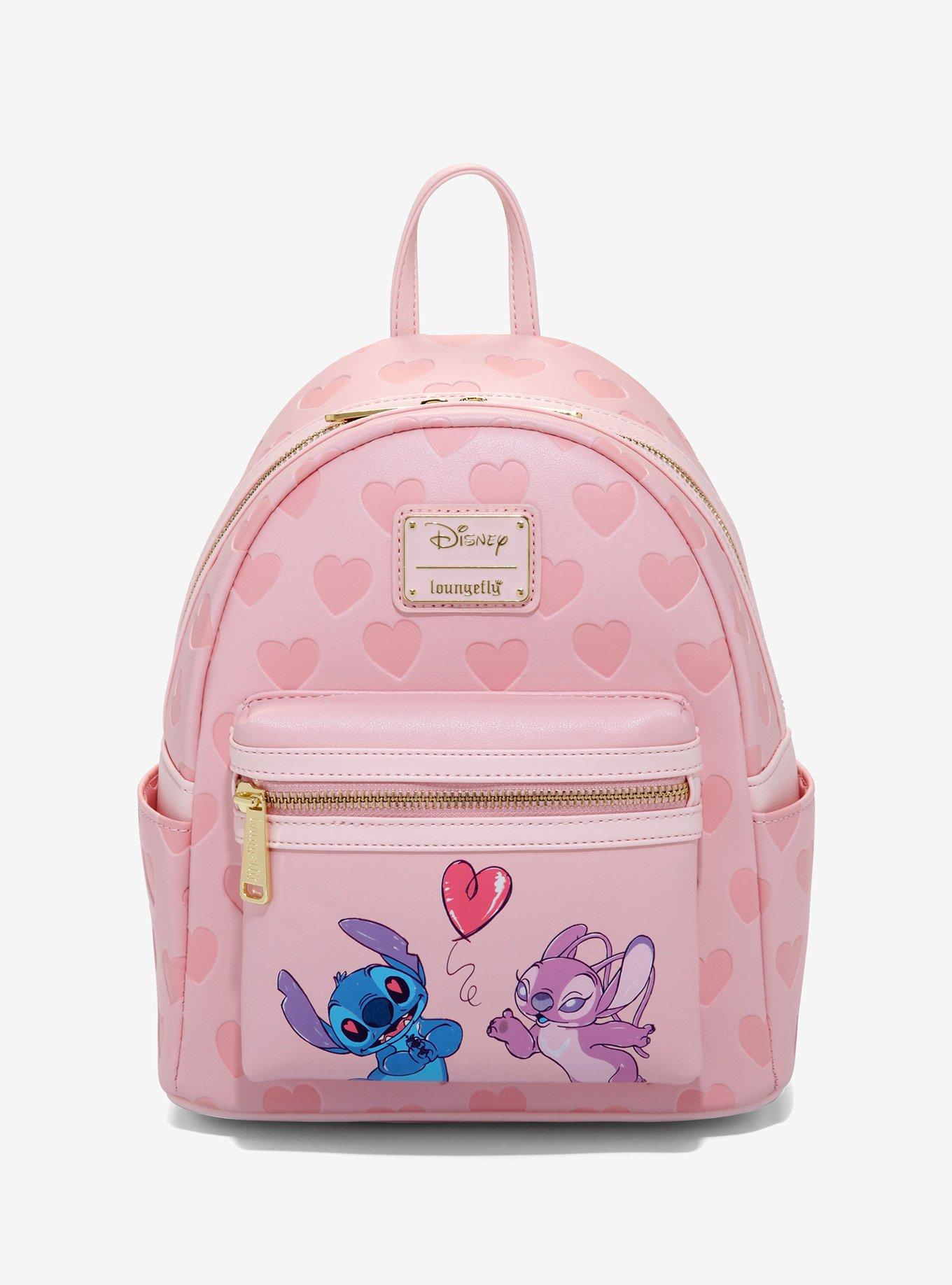 Loungefly Disney Stitch Snow Angel Cosplay Mini Backpack