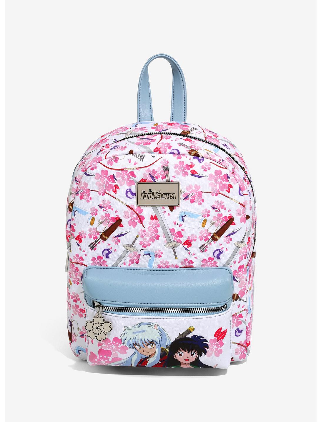 InuYasha Cherry Blossoms & Items Mini Backpack