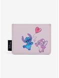 Loungefly Disney Lilo & Stitch Heart Angel Cardholder, , hi-res