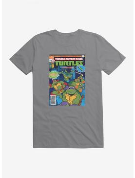 Teenage Mutant Ninja Turtles Adventures Premiere Comic Book Cover T-Shirt, STORM GREY, hi-res