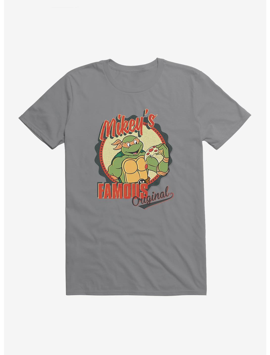 Teenage Mutant Ninja Turtles Mikey's Famous Original Pizza T-Shirt, STORM GREY, hi-res