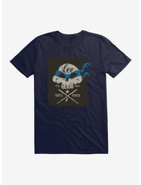 Teenage Mutant Ninja Turtles Leonardo Bandana Skull And Weapons T-Shirt, NAVY, hi-res