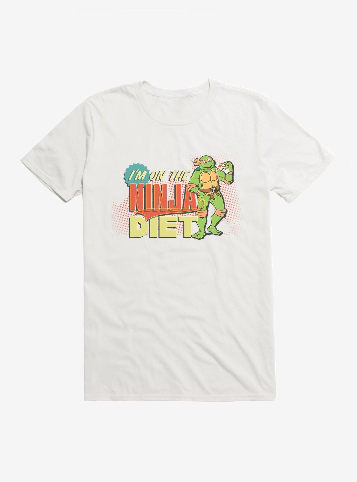 Teenage Mutant Ninja Turtles Michelangelo On The Diet T-Shirt