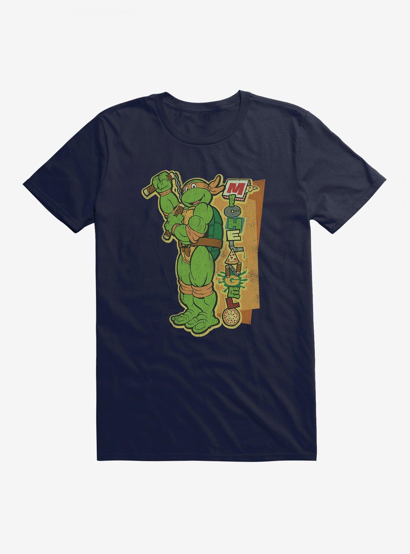 Teenage Mutant Ninja Turtles Michelangelo Script T-Shirt | Hot Topic