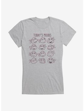 Teenage Mutant Ninja Turtles Character Faces Moods Girls T-Shirt, HEATHER, hi-res