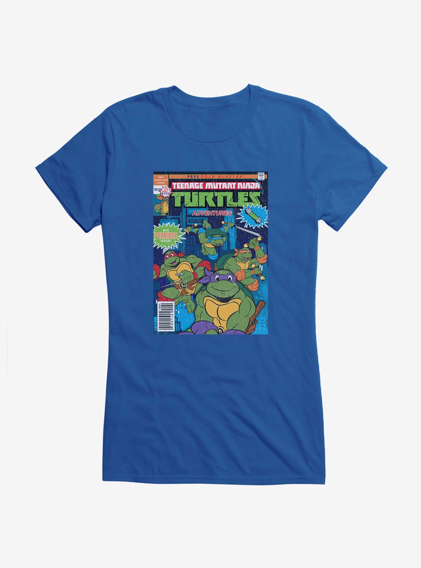 Teenage Mutant Ninja Turtles Adventures Premiere Comic Book Cover Girls ...