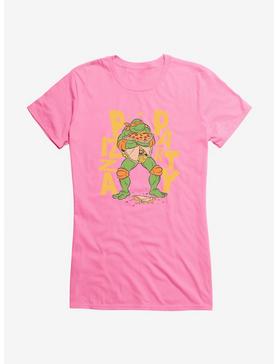Teenage Mutant Ninja Turtles Michelangelo Pizza Party Girls T-Shirt, CHARITY PINK, hi-res