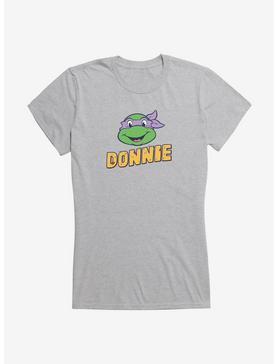 Teenage Mutant Ninja Turtles Donnie Face Pizza Name Girls T-Shirt, , hi-res