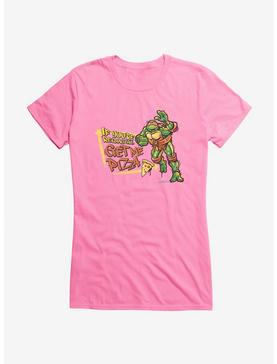 Teenage Mutant Ninja Turtles Pizza Power Girls T-Shirt, CHARITY PINK, hi-res