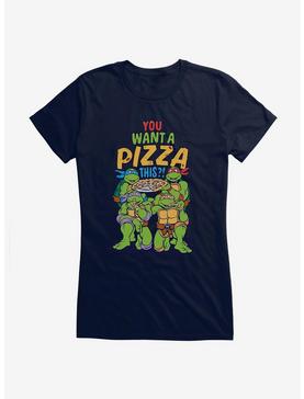 Teenage Mutant Ninja Turtles You Want A Pizza This Group Girls T-Shirt, , hi-res