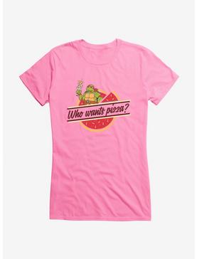 Teenage Mutant Ninja Turtles Pizza Time Girls T-Shirt, CHARITY PINK, hi-res
