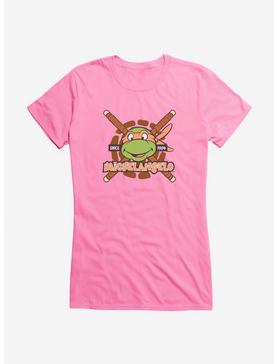 Teenage Mutant Ninja Turtles Michelangelo Smile Girls T-Shirt, CHARITY PINK, hi-res