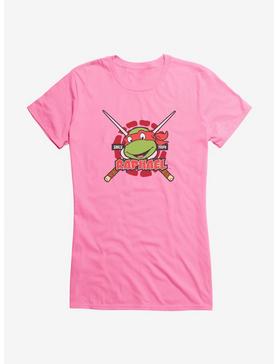 Teenage Mutant Ninja Turtles Raphael Smile Girls T-Shirt, CHARITY PINK, hi-res