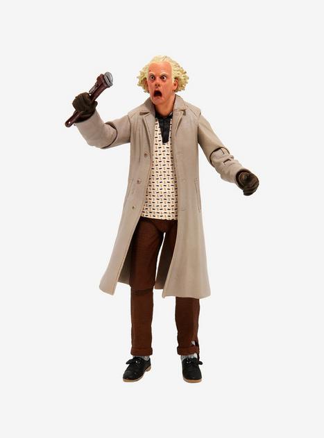 NECA Back To The Future Ultimate Doc Brown Figure | Hot Topic