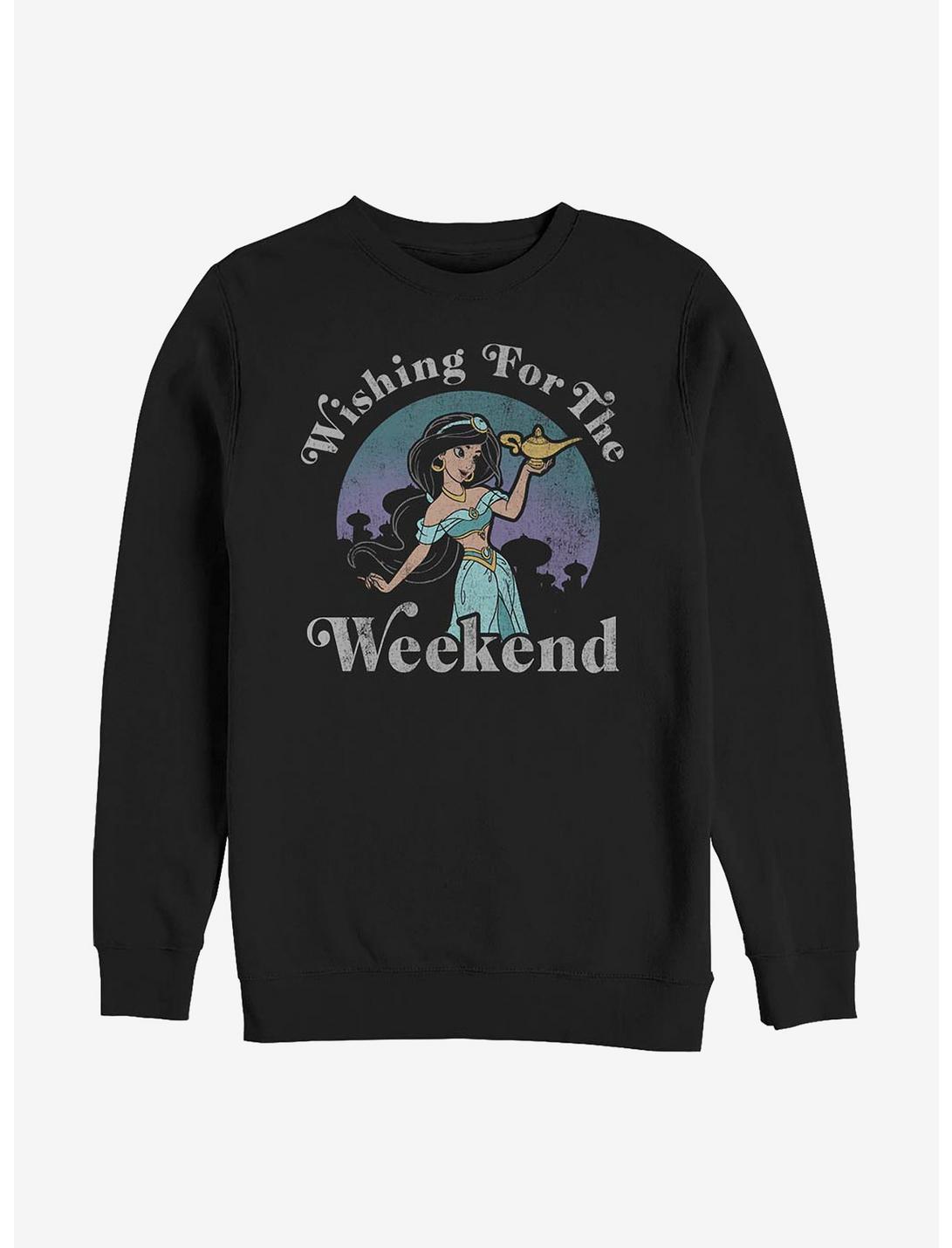 Disney Aladdin Weekend Wish Sweatshirt, BLACK, hi-res