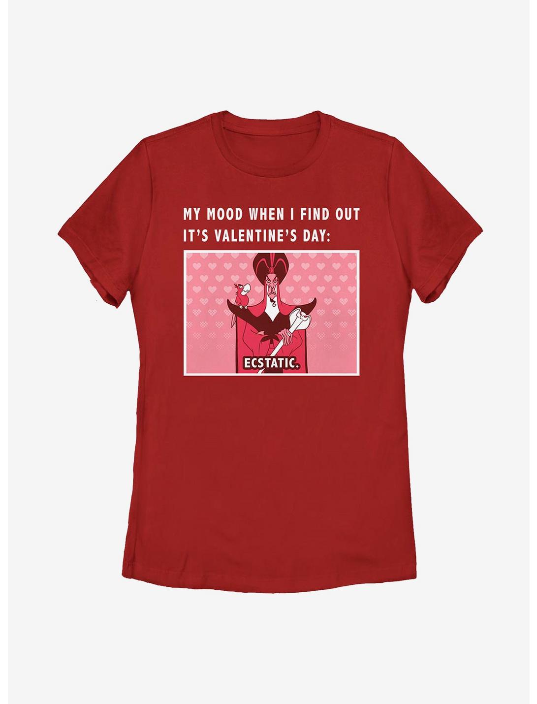 Disney Aladdin Jafar Valentine Meme Womens T-Shirt, RED, hi-res