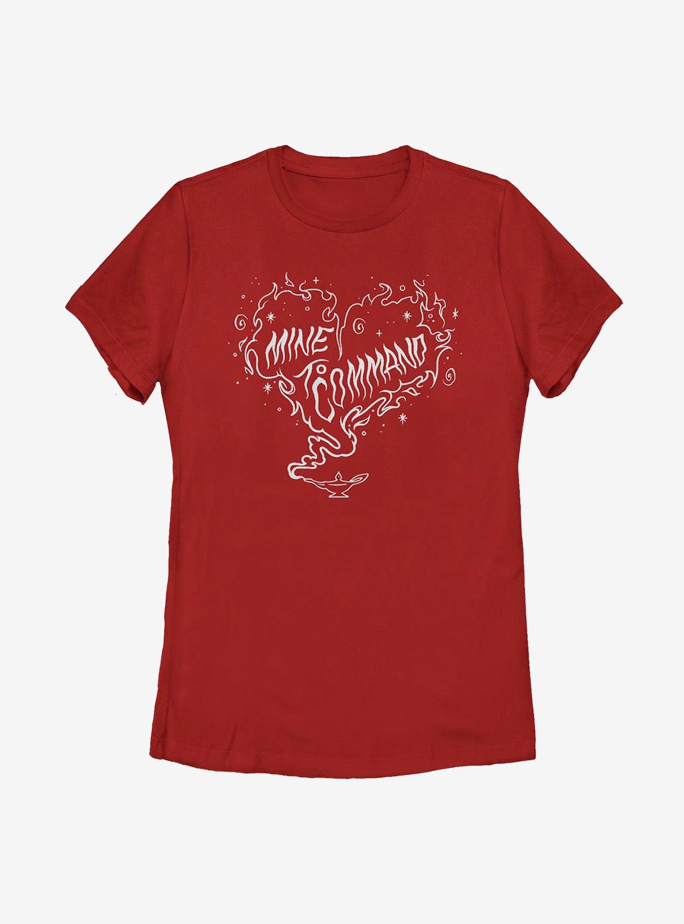 Disney Aladdin Mine To Command Womens T-Shirt, RED, hi-res