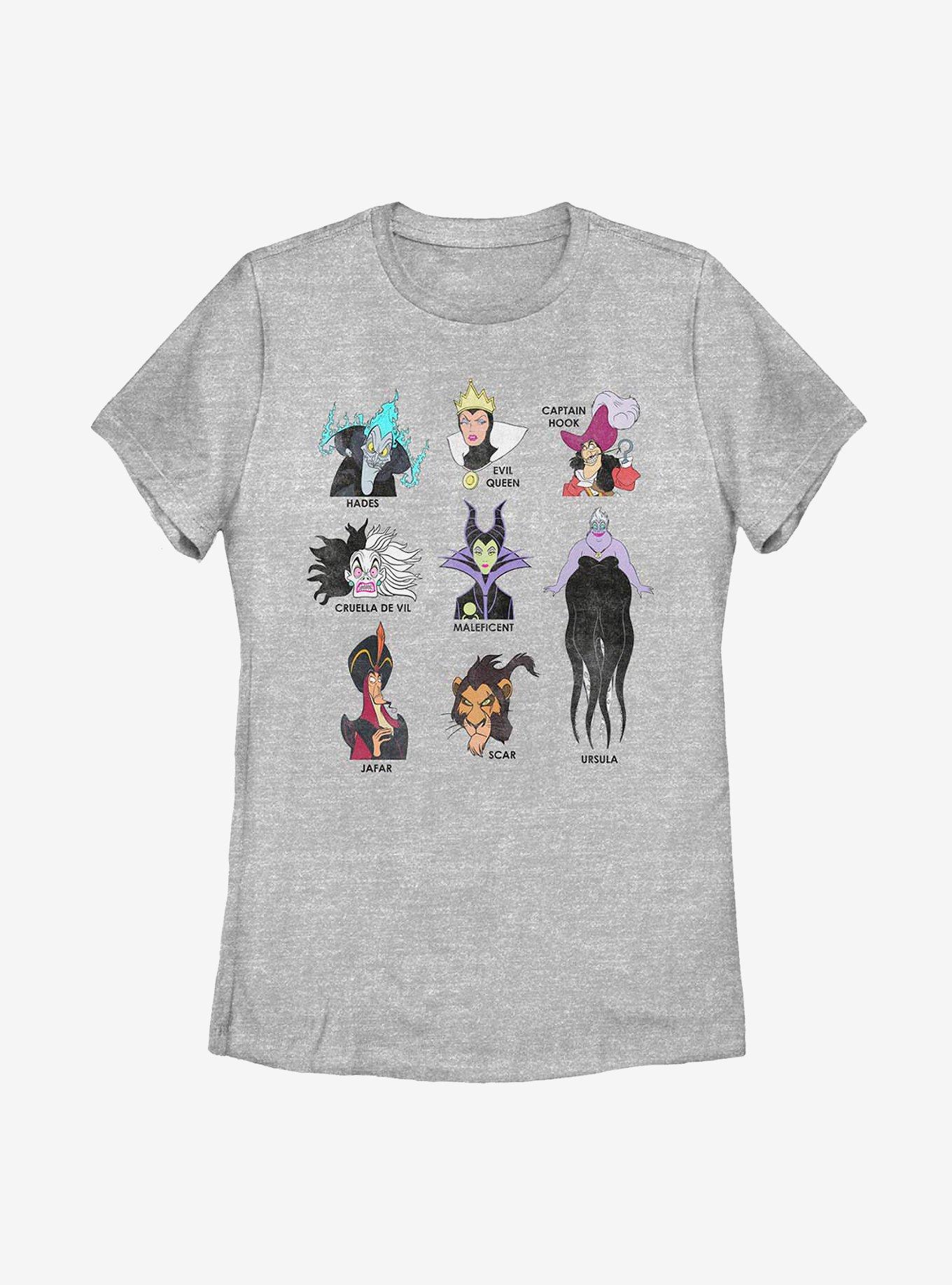 Disney Villains Meet Your Doom Womens T-Shirt, , hi-res
