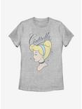Disney Cinderella Classic Fashion Womens T-Shirt, ATH HTR, hi-res