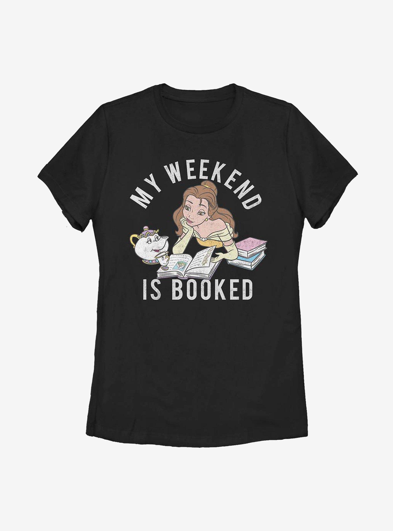 Disney Beauty And The Beast Booked Womens T-Shirt, , hi-res