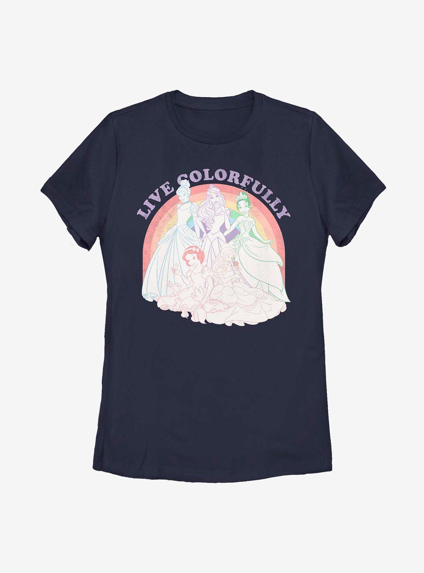 Disney Princesses Rainbow Princess Womens T-Shirt, , hi-res
