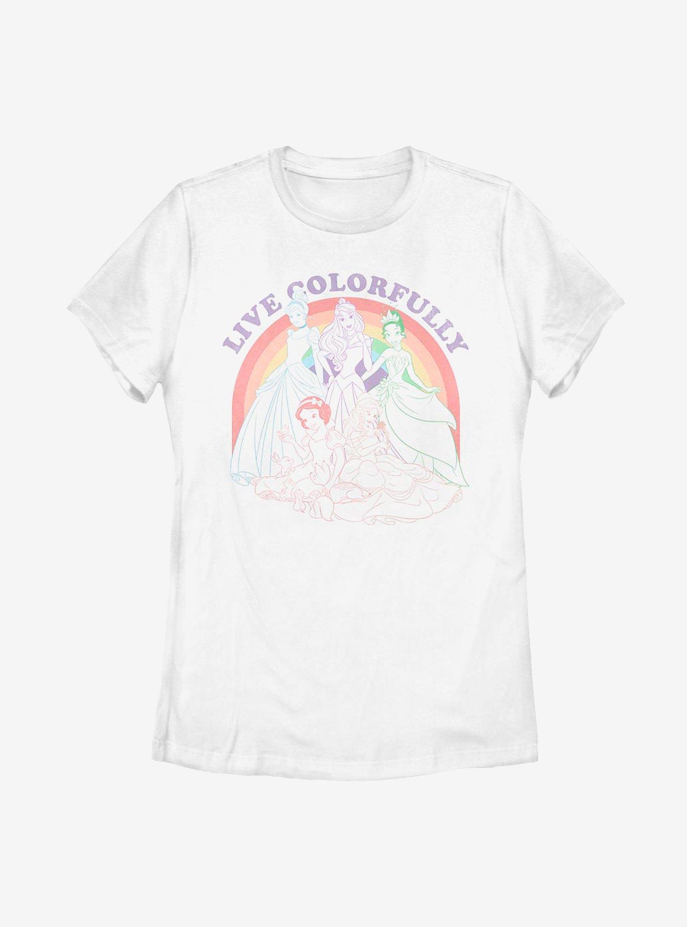 Disney Princesses Rainbow Princess Womens T-Shirt, , hi-res