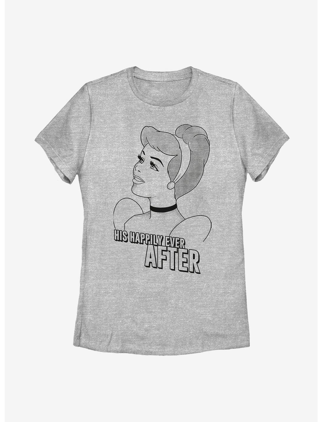 Plus Size Disney Cinderella Romantic Cindy Womens T-Shirt, ATH HTR, hi-res