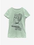 Disney Cinderella Romantic Cindy Youth Girls T-Shirt, MINT, hi-res