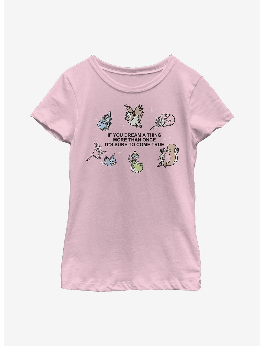 Disney Sleeping Beauty Dream It Youth Girls T-Shirt, PINK, hi-res