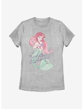 Plus Size Disney The Little Mermaid Signed Ariel Womens T-Shirt, , hi-res
