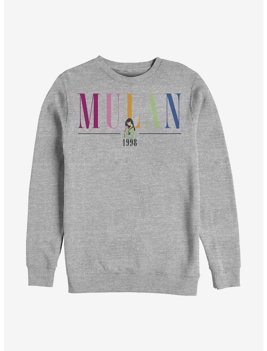 Disney Mulan Title Sweatshirt, ATH HTR, hi-res
