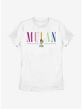 Disney Mulan Title Womens T-Shirt, WHITE, hi-res