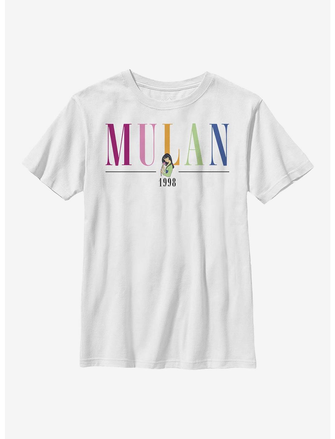Disney Mulan Title Youth T-Shirt, WHITE, hi-res