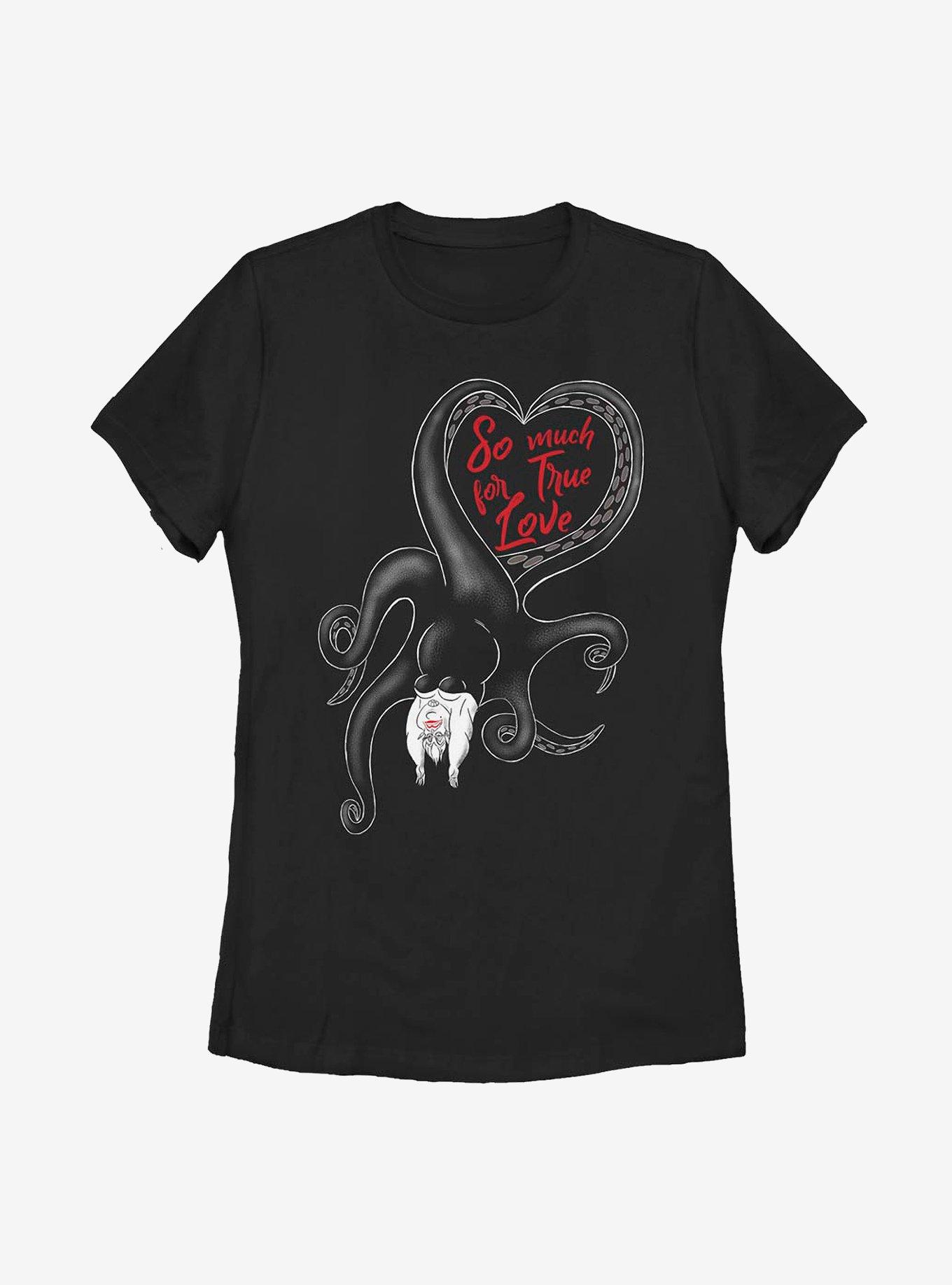 Disney The Little Mermaid No True Love Womens T-Shirt, BLACK, hi-res