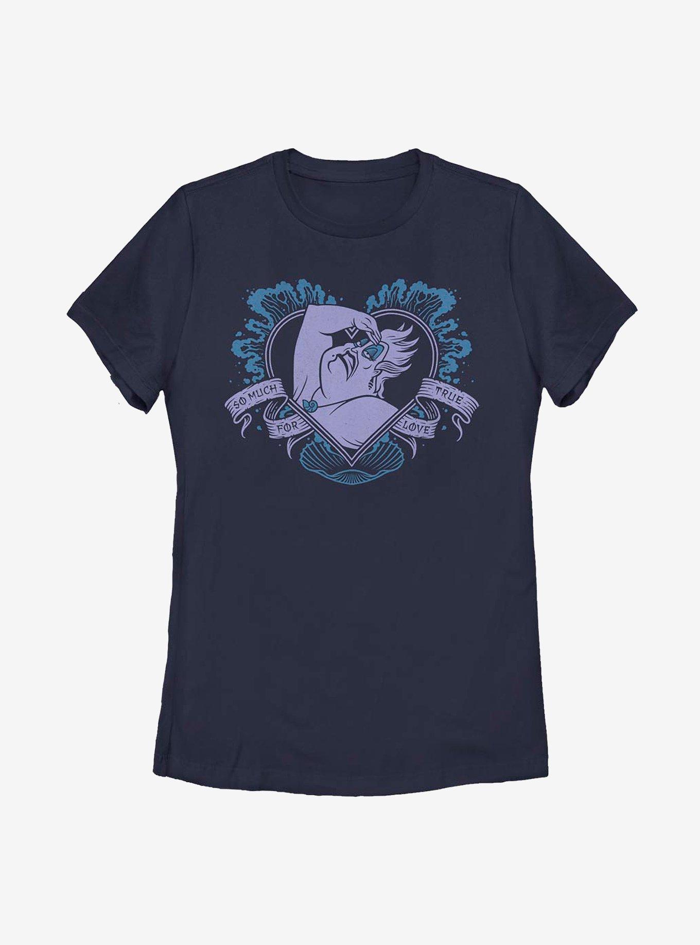 Disney The Little Mermaid True Love Ursula Womens T-Shirt, NAVY, hi-res