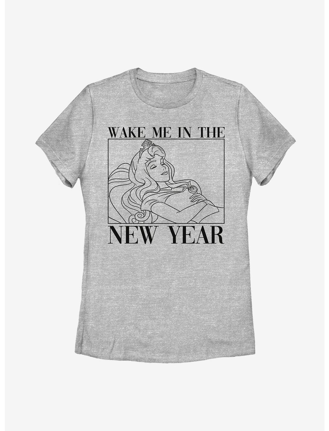 Disney Sleeping Beauty New Year Sleep Womens T-Shirt, ATH HTR, hi-res