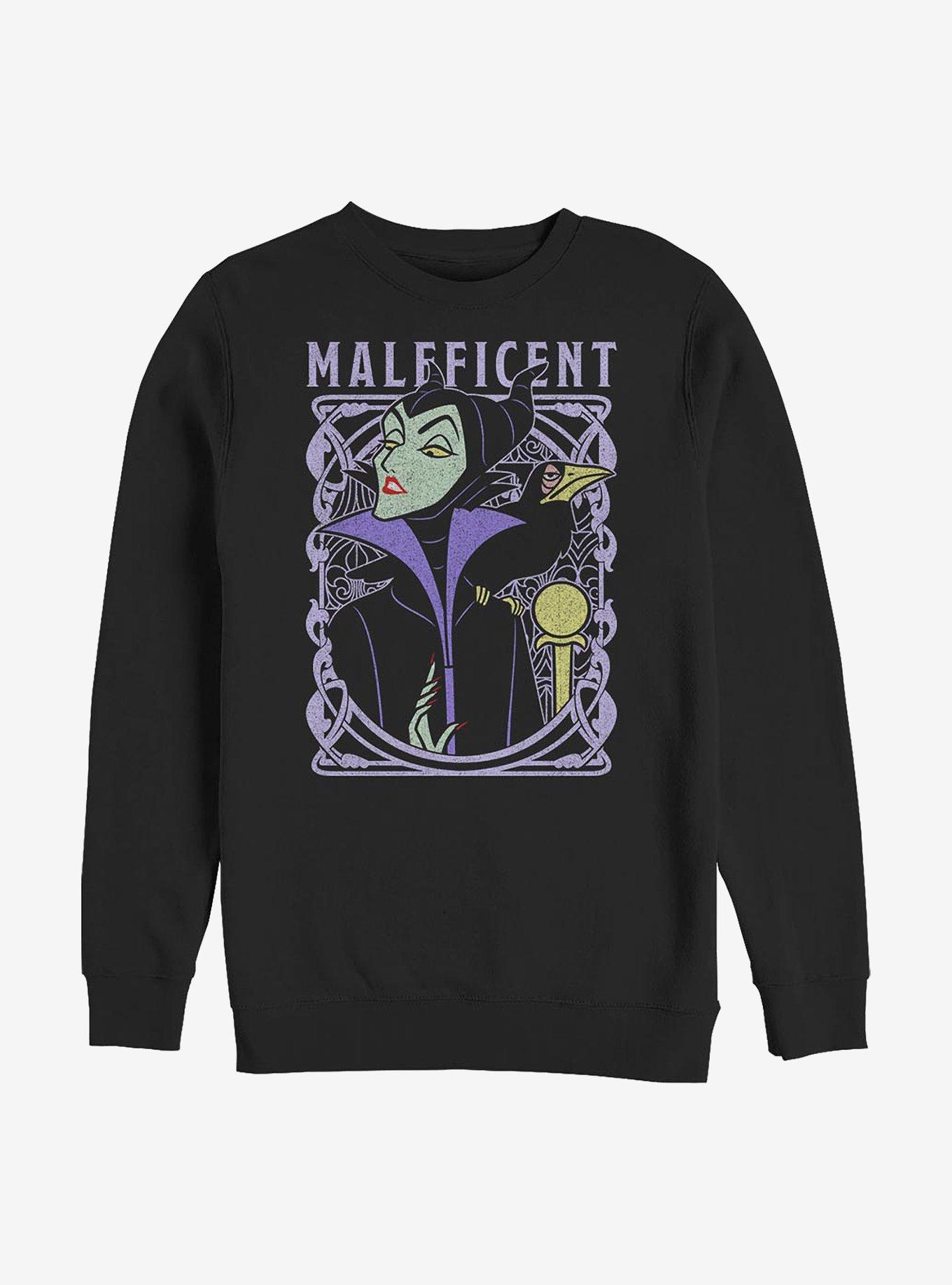 Disney Sleeping Beauty Maleficent Her Excellency Sweatshirt, BLACK, hi-res