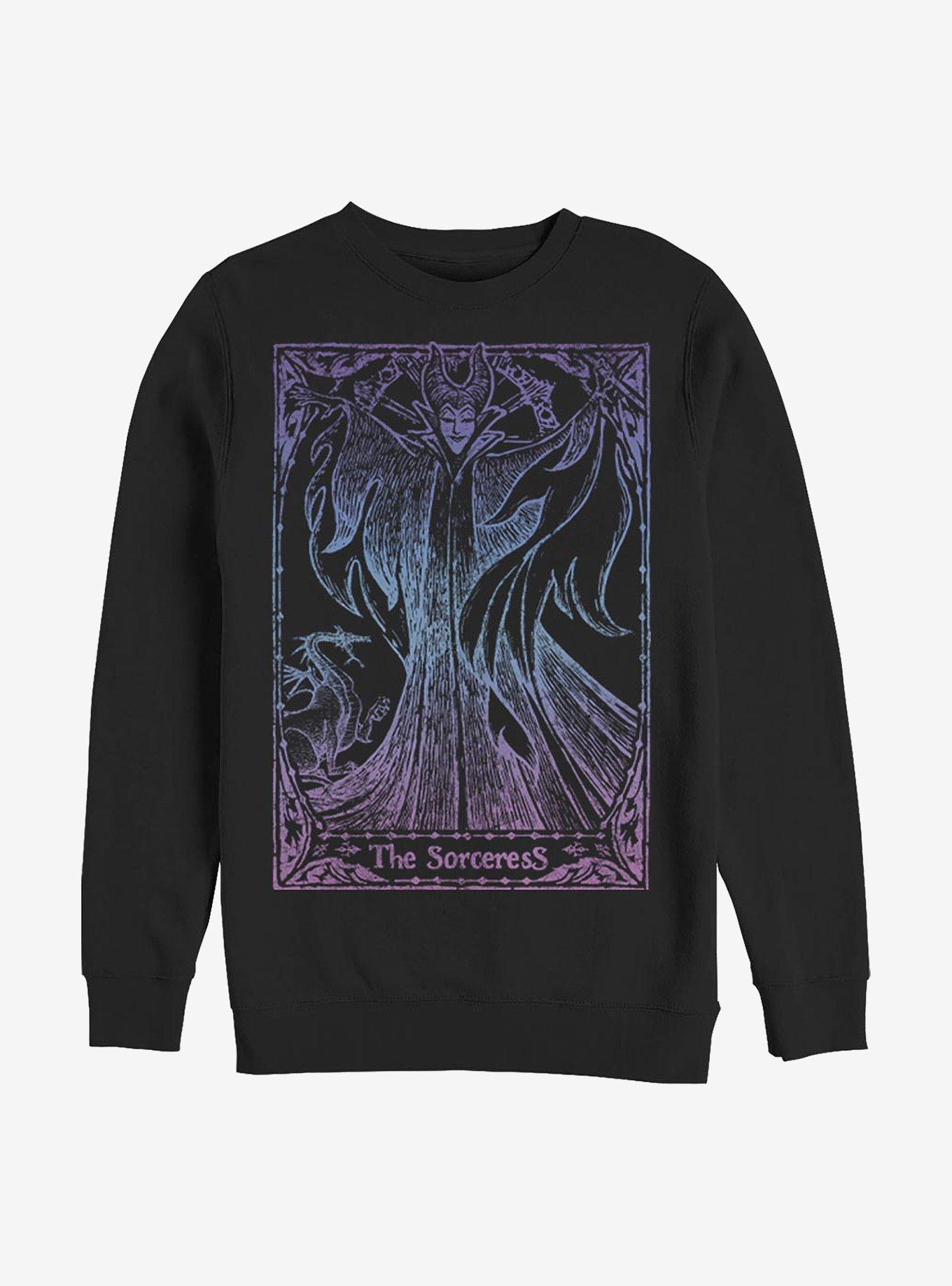 Disney Sleeping Beauty Sorceress Sweatshirt, BLACK, hi-res