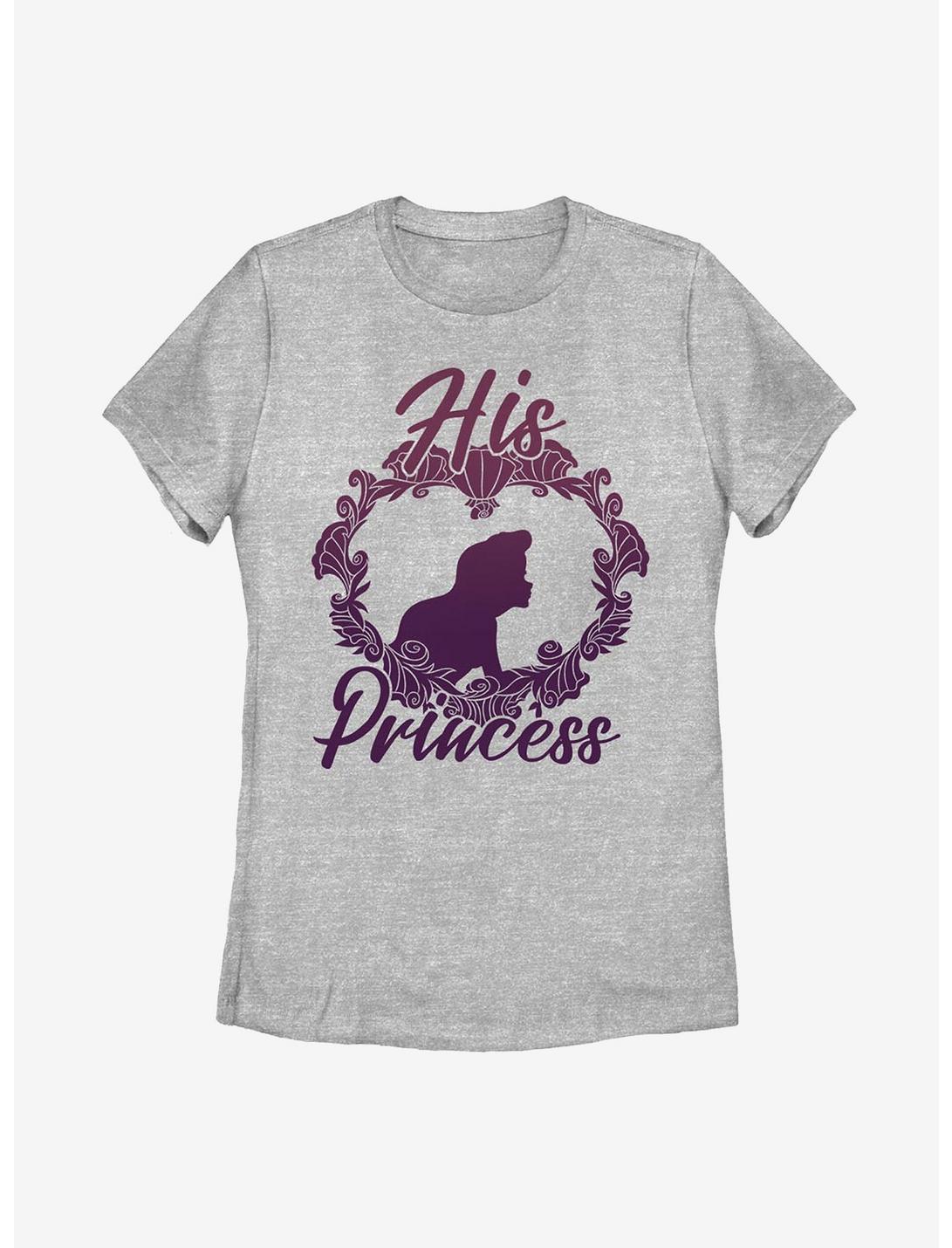 Disney The Little Mermaid His Princess Womens T-Shirt, ATH HTR, hi-res