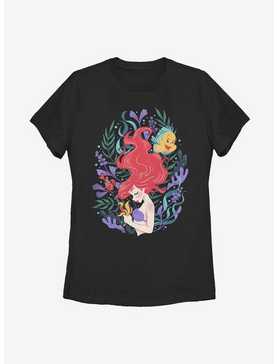 Disney The Little Mermaid Ariel Illustration Womens T-Shirt, , hi-res