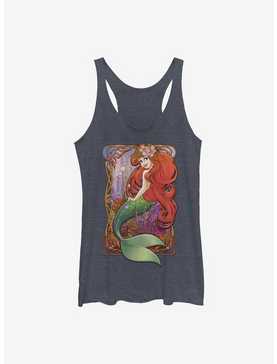 Disney The Little Mermaid Art Nouveau Ariel Womens Tank Top, , hi-res