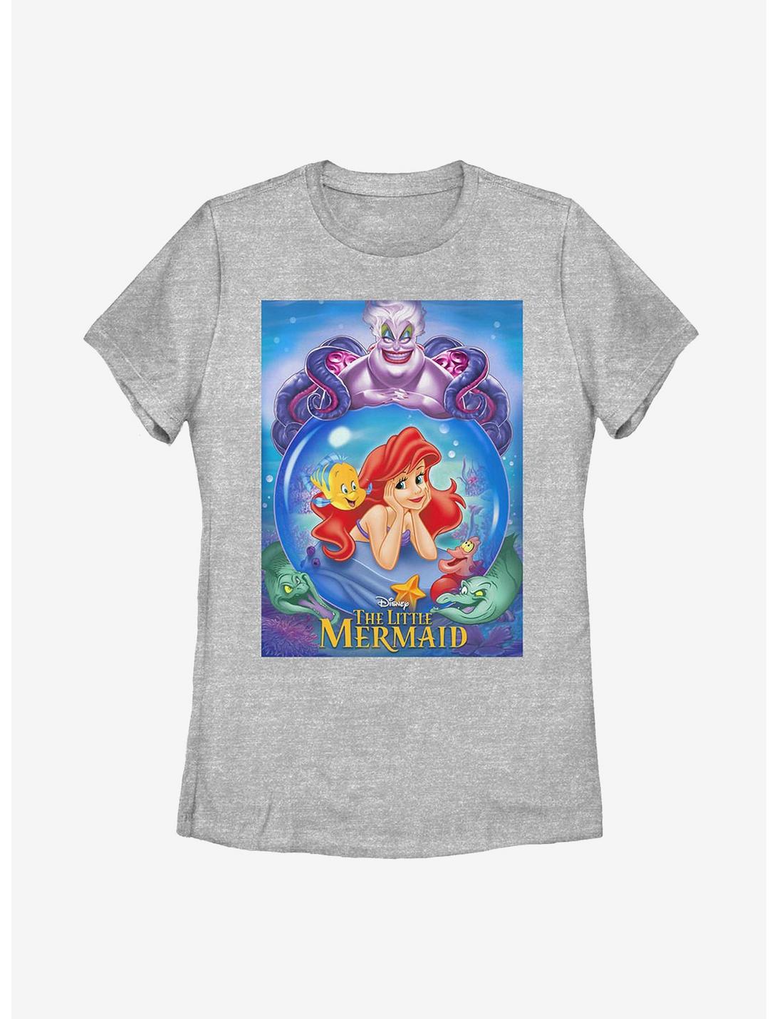 Disney The Little Mermaid Ariel And Ursula Womens T-Shirt, ATH HTR, hi-res