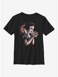 Disney Snow White And The Seven Dwarfs Deep Stare Youth T-Shirt, BLACK, hi-res