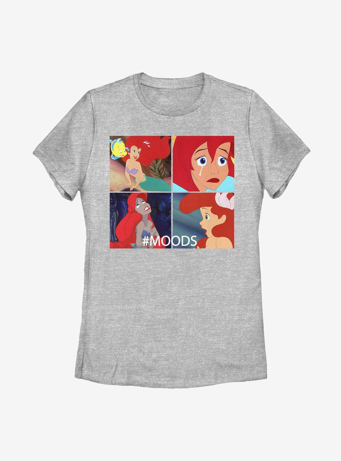 Disney The Little Mermaid Ariel Moods Womens T-Shirt, , hi-res