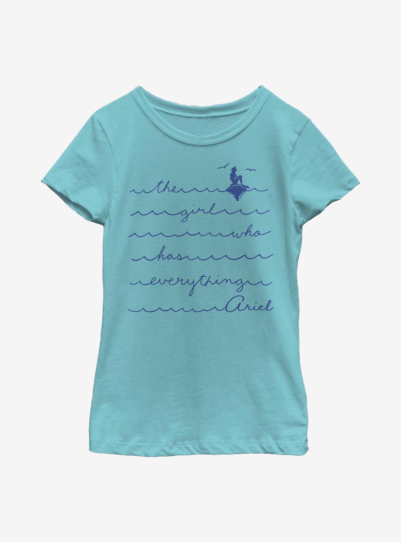 Disney The Little Mermaid Girl Who Has Everything Youth Girls T-Shirt, , hi-res