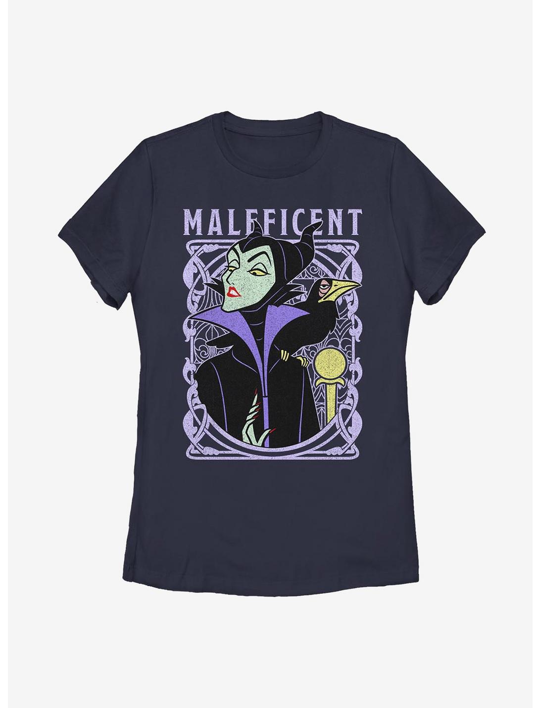Disney Sleeping Beauty Maleficent Her Excellency Womens T-Shirt, NAVY, hi-res