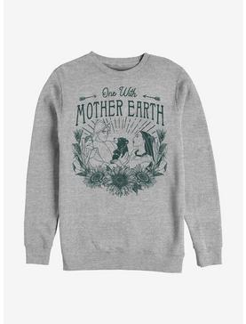 Plus Size Disney Pocahontas One With Earth Sweatshirt, , hi-res