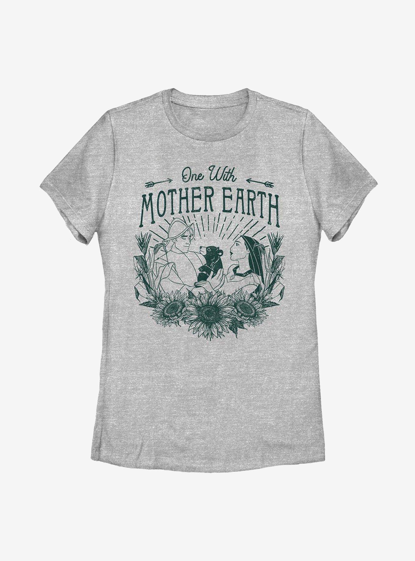 Disney Pocahontas One With Earth Womens T-Shirt, , hi-res