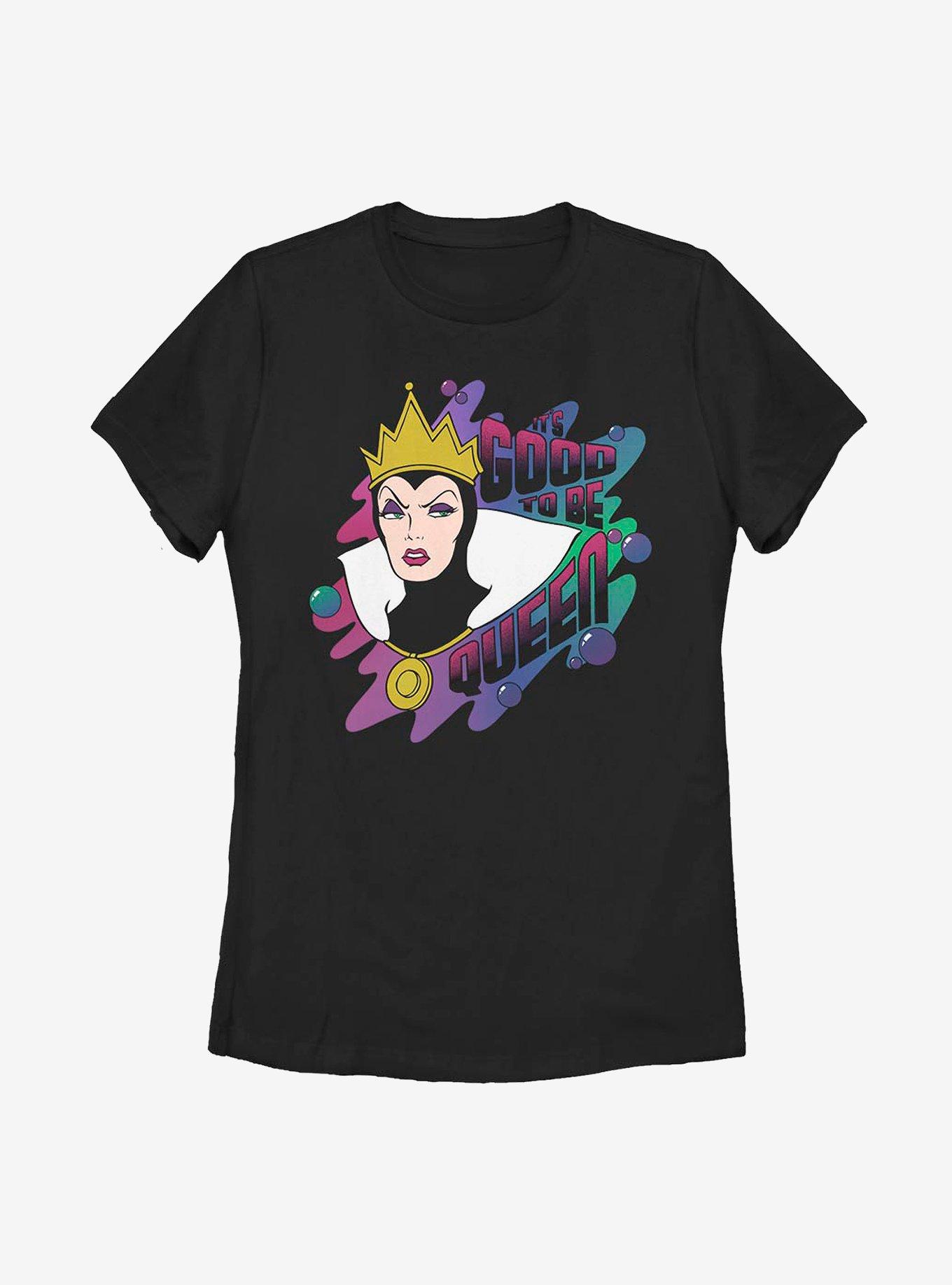 Disney Snow White And The Seven Dwarfs Good To Be Queen Womens T-Shirt, , hi-res